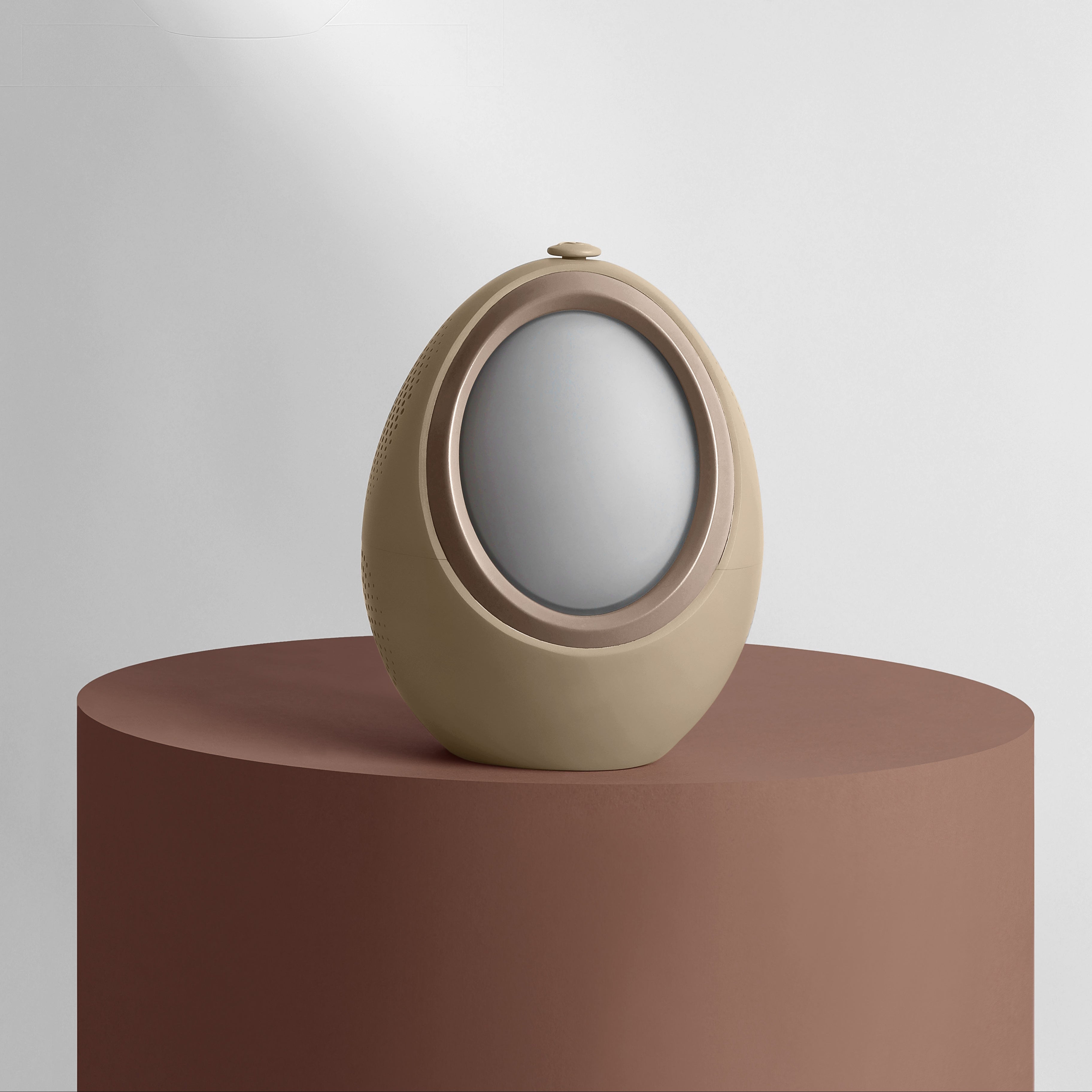 AI sleep device for better sleep by Naptick in beige color